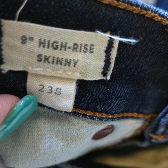 Madewell Dark Blue Skinny Jeans - Picture 3 of 3